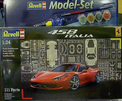 Revell - Model Set Ferrari 458 Italia
